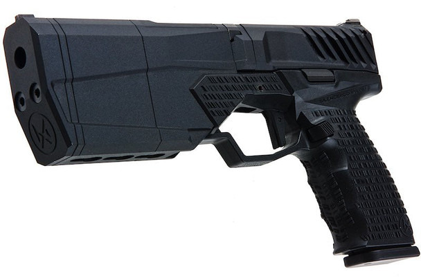 KRYTAC SilencerCo Maxim 9 Gas Blowback Airsoft Pistol in Black KRYTAC SilencerCo Maxim 9 Gas Blowback Airsoft Pistol in Black