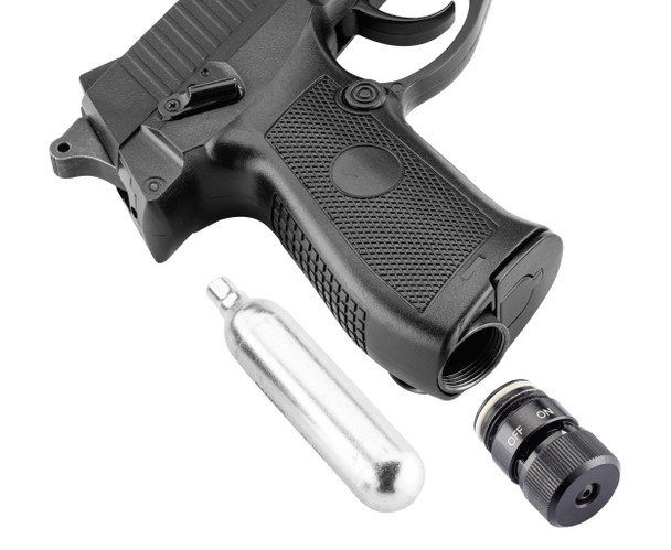Concorde Defender Co2 Cal.50 Semi Auto Paintball Marker Airsoft Pistol in Black
