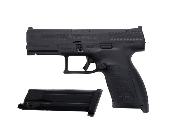 ASG CZ P-10C Gas Gas Blowback Airsoft Pistol in Tactical Black