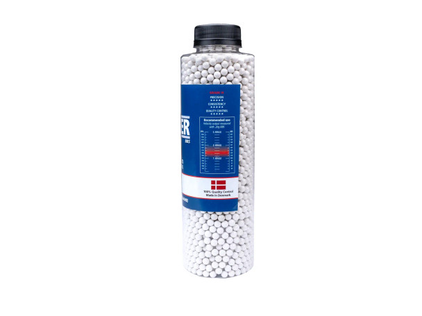 ASG Alpha Blaster Airsoft BB Pellets 3300 x 0.28g in Bottle (White) ASG Alpha Blaster Airsoft BB Pellets 3300 x 0.28g in Bottle (White)