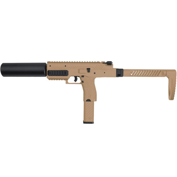 VORSK VMP-1X SMG Gas Blowback Airsoft Sub Machine Gun in Desert Tan VORSK VMP-1X SMG Gas Blowback Airsoft Sub Machine Gun in Desert Tan