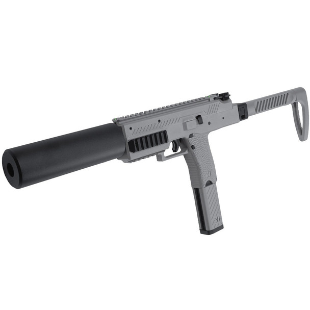 VORSK VMP-1X SMG Gas Blowback Airsoft Sub Machine Gun in Grey VORSK VMP-1X SMG Gas Blowback Airsoft Sub Machine Gun in Grey