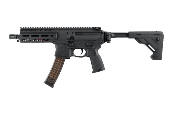 Sig Sauer MPX Airsoft AEG Sub-Machine Gun with Folding Stock in Tactical Black