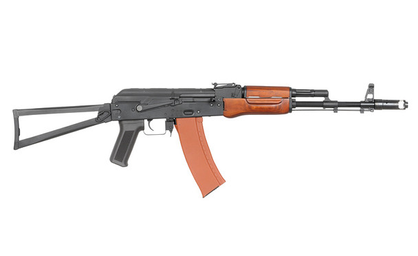 S&T AKS74N Replica Metal AEG Airsoft Rifle in Black/Real Wood S&T AKS74N Replica Metal AEG Airsoft Rifle in Black/Real Wood