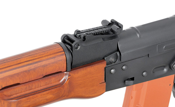 S&T AKS74N Replica Metal AEG Airsoft Rifle in Black/Real Wood S&T AKS74N Replica Metal AEG Airsoft Rifle in Black/Real Wood