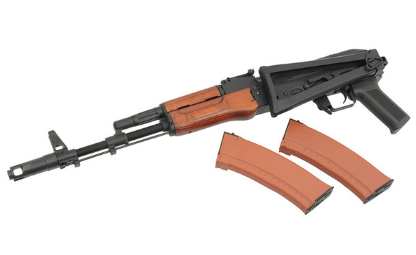 S&T AKS74N Replica Metal AEG Airsoft Rifle in Black/Real Wood S&T AKS74N Replica Metal AEG Airsoft Rifle in Black/Real Wood