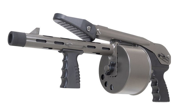 APS Striker-12 MK3 "Street Sweeper" Co2-Powered Airsoft Shotgun in Black
