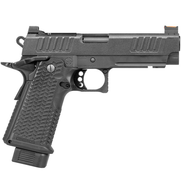 G&G Armament STP45 (EU) Gas Blowback Airsoft Pistol in Black