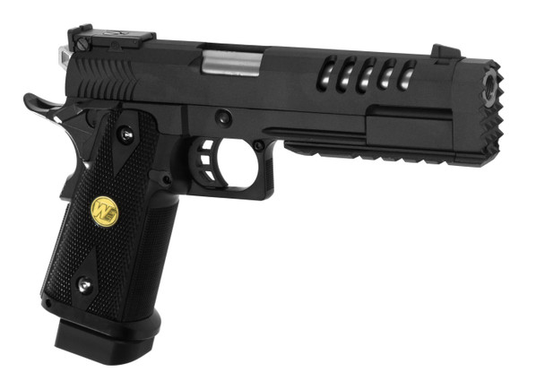 WE HI-Capa 5.2K Replica Gas Blowback Airsoft Pistol in Black