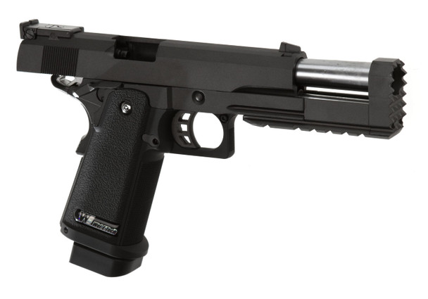 WE HI-Capa 5.2K Replica Gas Blowback Airsoft Pistol in Black