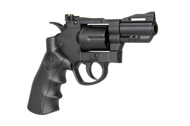 SRC TITAN 2.5" CO2 Powered Full Metal Airsoft Revolver in Black