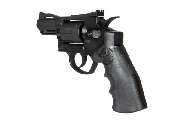 SRC TITAN 2.5" CO2 Powered Full Metal Airsoft Revolver in Black