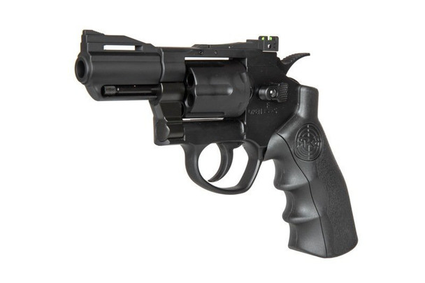 SRC TITAN 2.5" CO2 Powered Full Metal Airsoft Revolver in Black