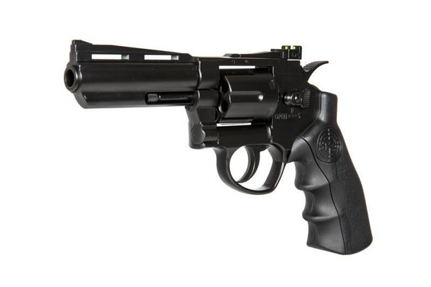 SRC TITAN 4" CO2 Powered Full Metal Airsoft Revolver in Black