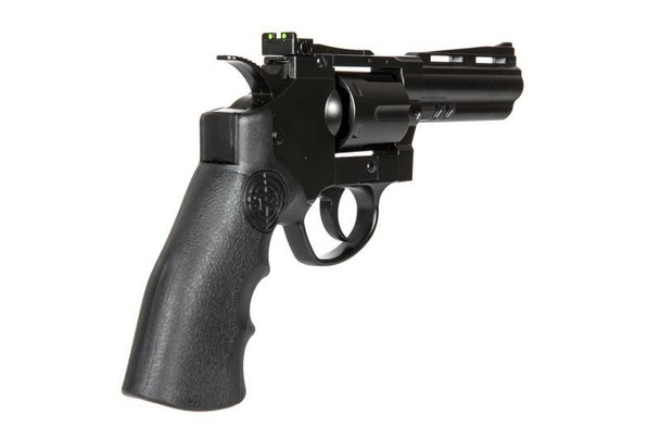 SRC TITAN 4" CO2 Powered Full Metal Airsoft Revolver in Black