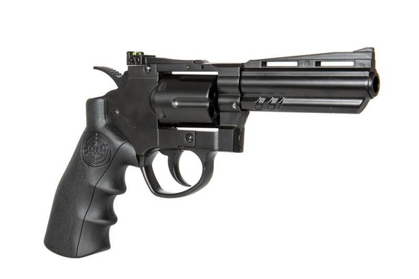 SRC TITAN 4" CO2 Powered Full Metal Airsoft Revolver in Black