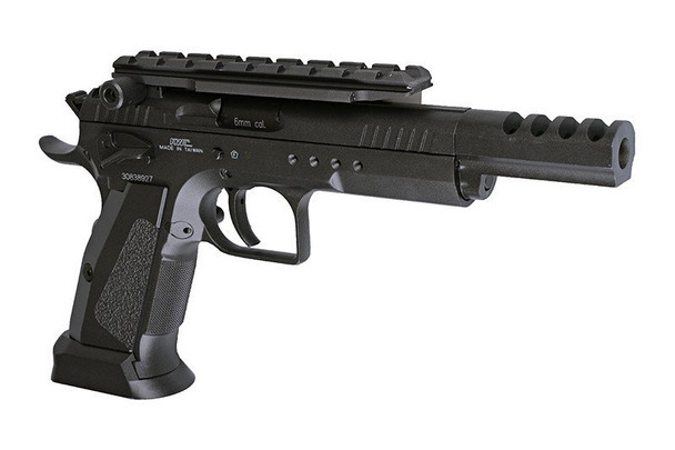 KWC Competition 75 Full Metal Co2 Gas Blowback Pistol in Black
