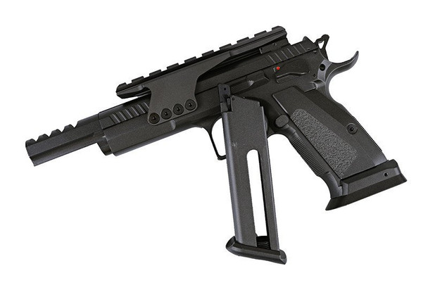 KWC Competition 75 Full Metal Co2 Gas Blowback Pistol in Black