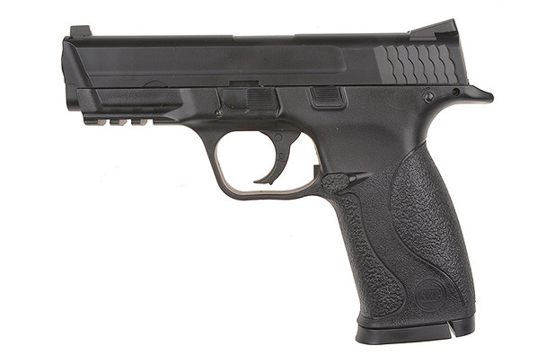 KWC MP40 Big Bird Replica CO2 Non-Blowback Gas Airsoft Pistol in Black