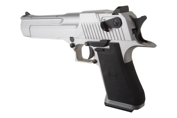 KWC DE .50 Replica CO2 Gas Blowback Airsoft Pistol in Silver
