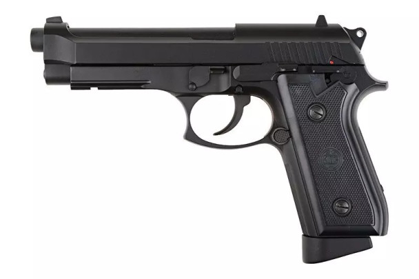 KWC PT92 Replica CO2 Gas Blowback Airsoft Pistol in Black