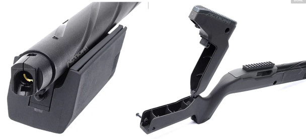 Ace 1 Arms x22 Take Down Gas Blowback Airsoft Rifle in Black