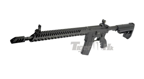 A&K AXR DH M4 Diamond Head Airsoft Rifle AEG Long Version in Black