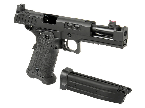 Army Armament R604 DVC P Gas Blow Back Airsoft Pistol in Black