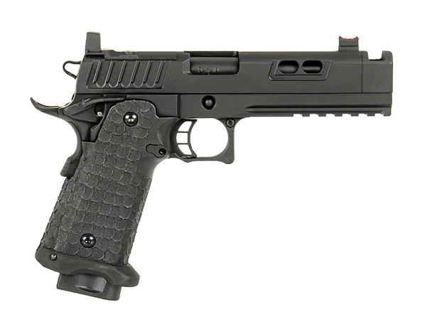 Army Armament R604 DVC P Gas Blowback Airsoft Pistol in Black