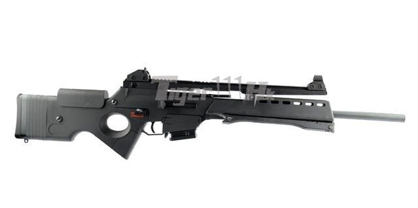 JG Works G36 SL8 Airsoft Rifle with Bipod in Black