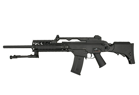 JG G36K RAS Tactical Style Airsoft AEG Rifle in Blue