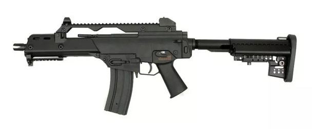 JG Works 1138 - G36 Airsoft AEG Rifle in Tactical Black