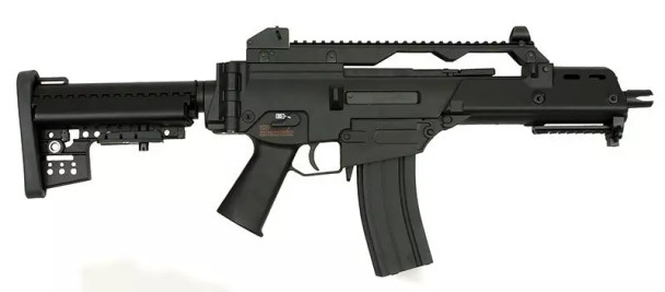JG Works 1138 - G36 Airsoft AEG Rifle in Tactical Black