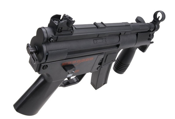 JG Works 201T SWAT MP5 CQB Airsoft Submachine Gun in Black