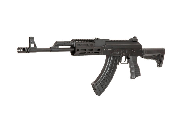Golden Eagle Tactical AK12 AEG Airsoft Rifle with Mosfet in Black
