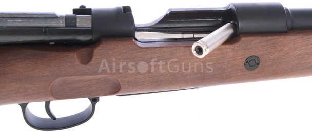 D|Boy Kar98K Spring Powered Shell Ejecting Airsoft Rifle in Wood