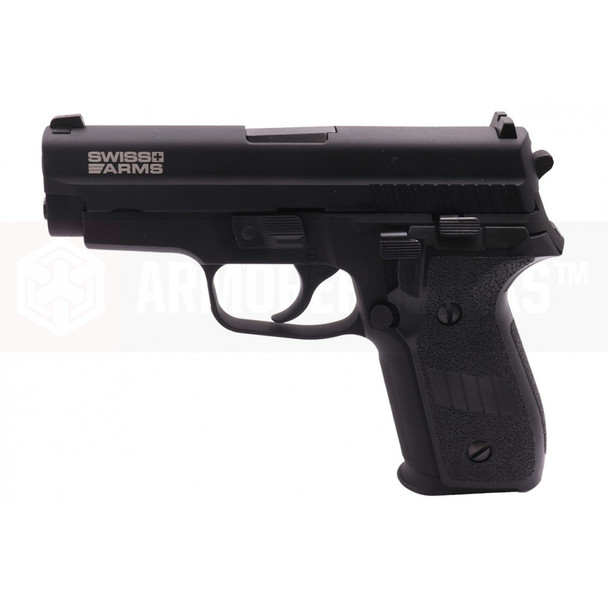 Swiss Arms Navy Compact .40 Gas Blowback Airsoft Pistol in Black