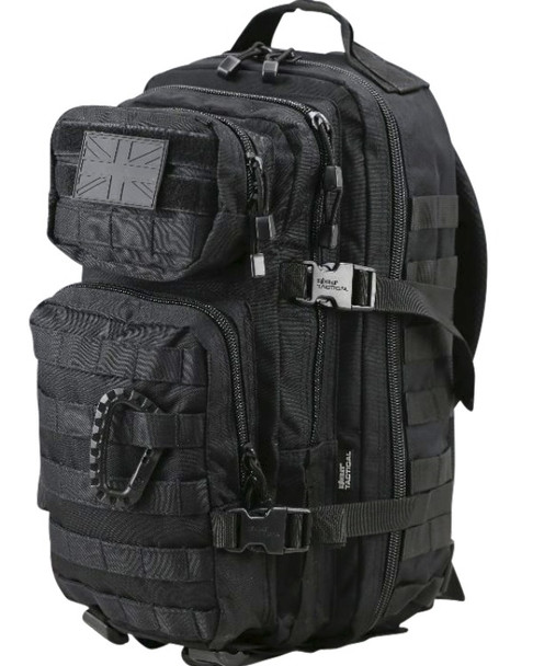 Kombat UK - Army Small Assault Backpack 28L in Tactical Black