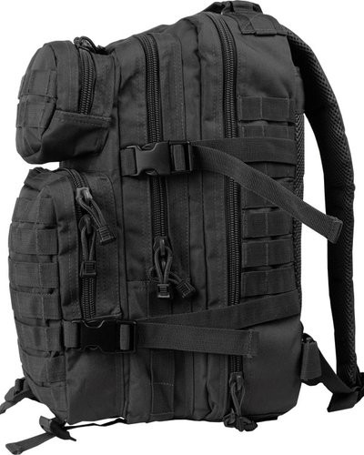 Kombat UK - Army Small Assault Backpack 28L in Tactical Black