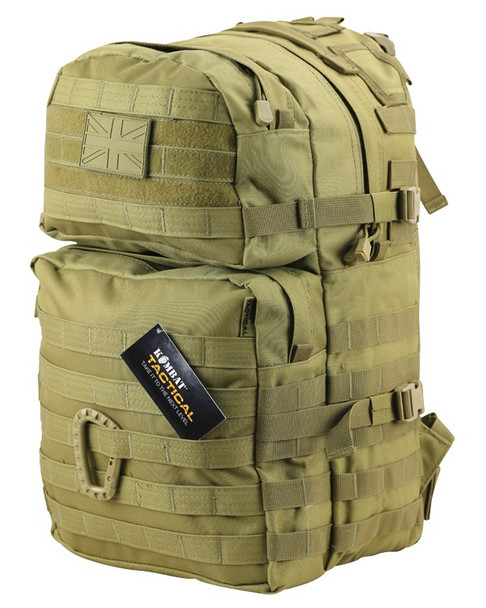 Kombat UK - Tactical Medium Assault Pack 40L in Desert Tan