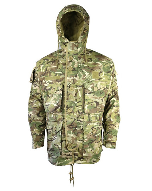 Kombat UK - Patriot Soft Shell Shark Skin Tactical Jacket in BTP (British Terrain Pattern) Camouflage