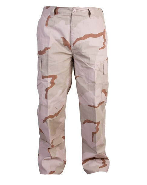 Kombat UK - M65 BDU Ripstop Tactical Trousers in US Tri-Colour Desert Camouflage