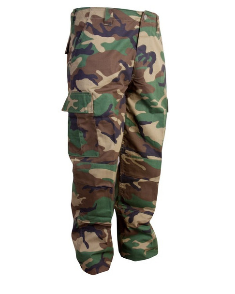 Kombat UK - M65 BDU Ripstop Tactical Trousers in US Woodland Camouflage