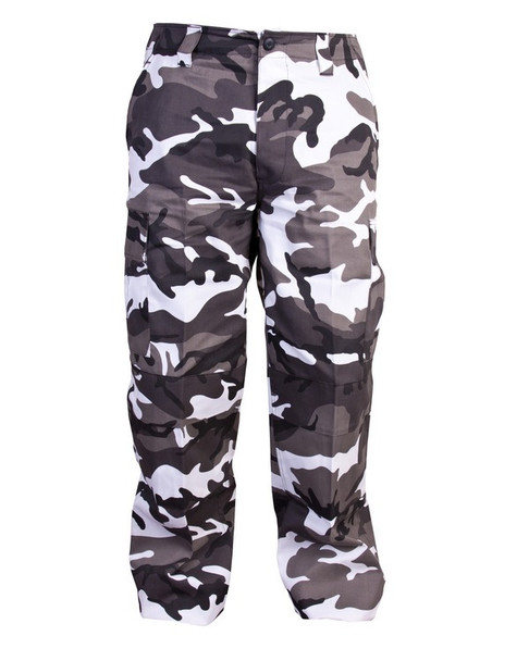 Kombat UK - M65 BDU Tactical Trousers with Multiple Pockets in Urban Camouflage