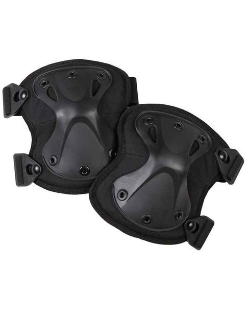 Kombat UK - Adjustable Spec-ops Tactical Knee Pads in Tactical Black