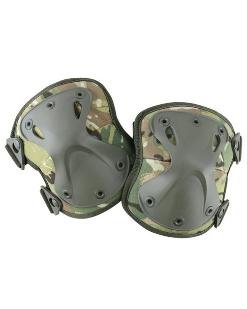 Kombat UK - Adjustable Spec-ops Tactical Knee Pads in British Terrain Pattern Camouflage