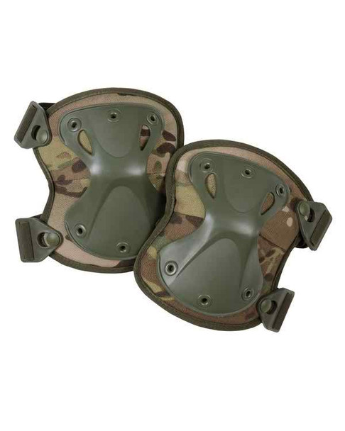 Kombat UK - Adjustable Spec-ops Tactical Knee Pads in British Terrain Pattern Camouflage