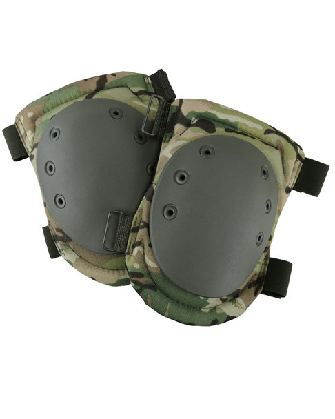 Kombat UK - Adjustable Armour Tactical Knee Pads in British Terrain Pattern Camouflage
