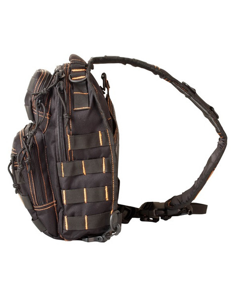 Kombat UK - 10 Litre Mini Molle Recon Shoulder Bag in Black / Yellow