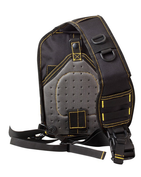Kombat UK - 10 Litre Mini Molle Recon Shoulder Bag in Black / Yellow